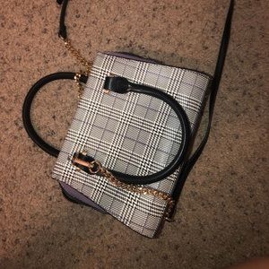 Cute little plaid purse